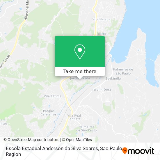 Escola Estadual Anderson da Silva Soares map