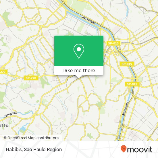 Mapa Habib's