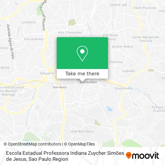 Escola Estadual Professora Indiana Zuycher Simões de Jesus map