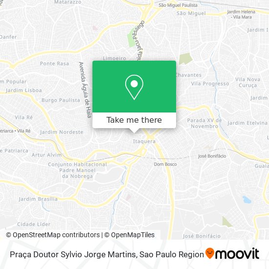 Praça Doutor Sylvio Jorge Martins map