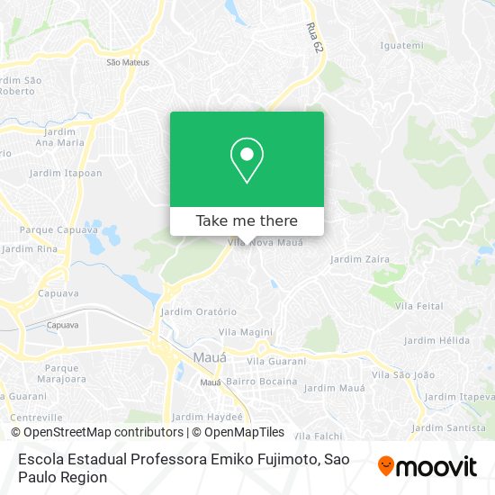 Escola Estadual Professora Emiko Fujimoto map