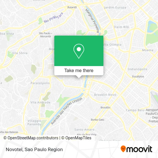 Novotel map