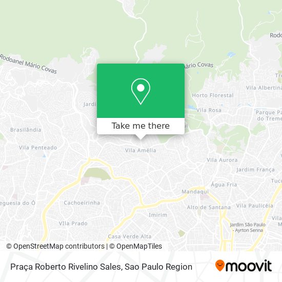 Praça Roberto Rivelino Sales map