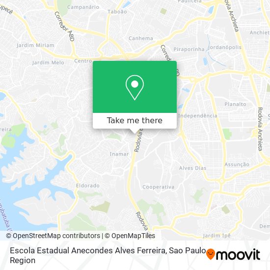 Escola Estadual Anecondes Alves Ferreira map