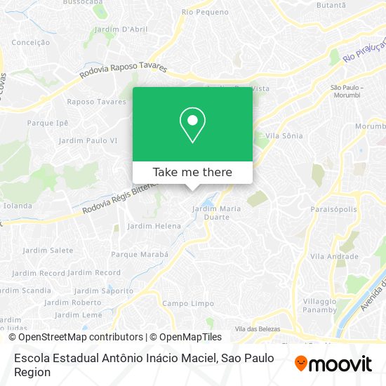 Escola Estadual Antônio Inácio Maciel map