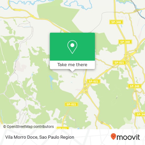 Vila Morro Doce map