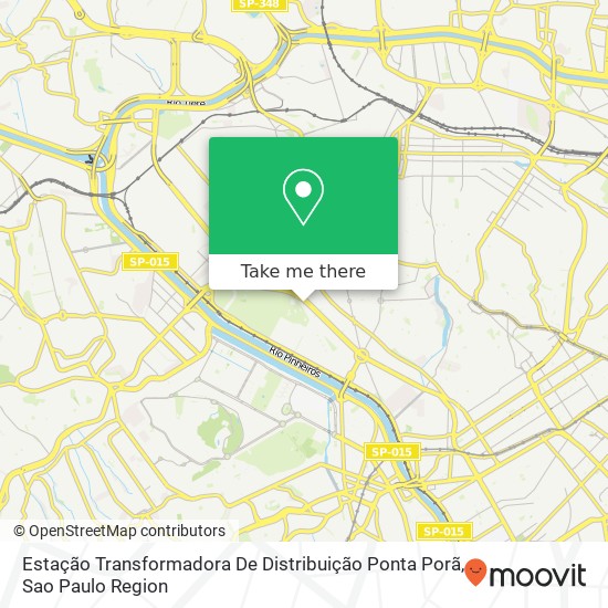 Estação Transformadora De Distribuição Ponta Porã map