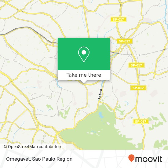 Mapa Omegavet