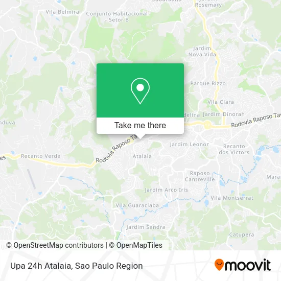 Upa 24h Atalaia map