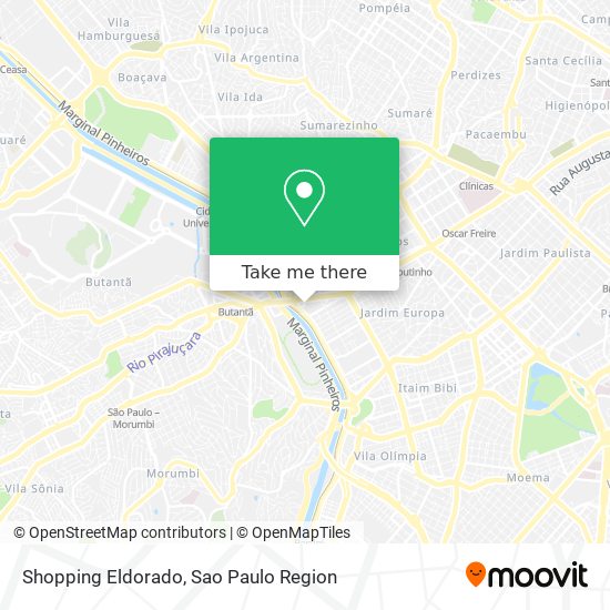 Shopping Eldorado map