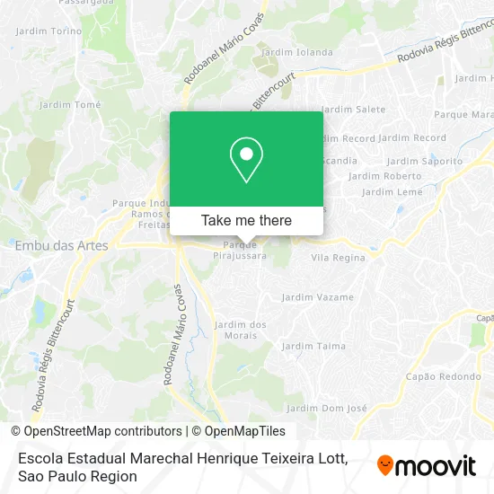 Escola Estadual Marechal Henrique Teixeira Lott map