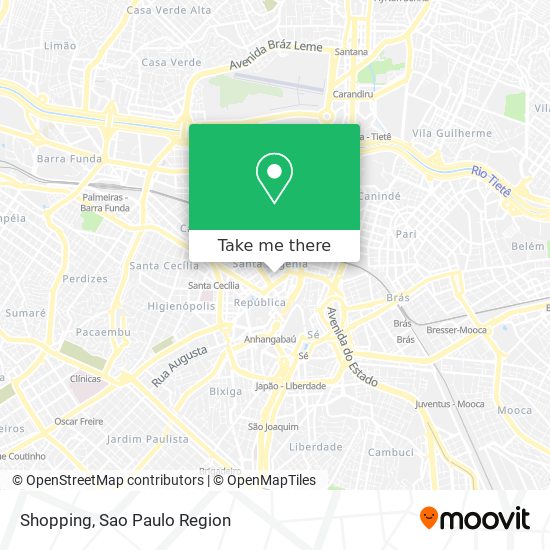 Shopping map