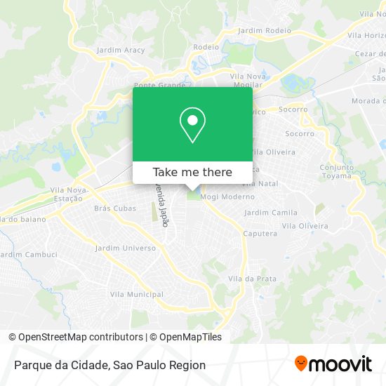 Parque da Cidade map