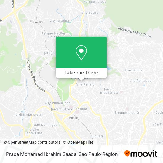 Praça Mohamad Ibrahim Saada map