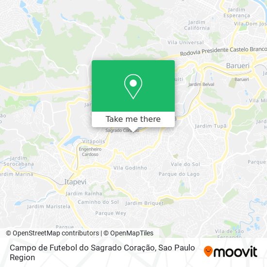 Campo de Futebol do Sagrado Coração map