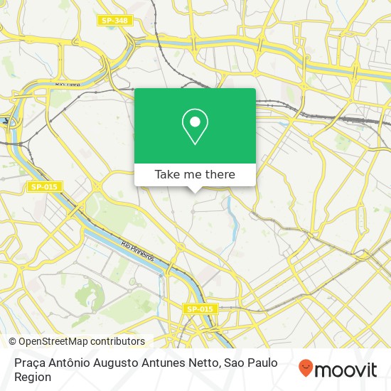 Praça Antônio Augusto Antunes Netto map
