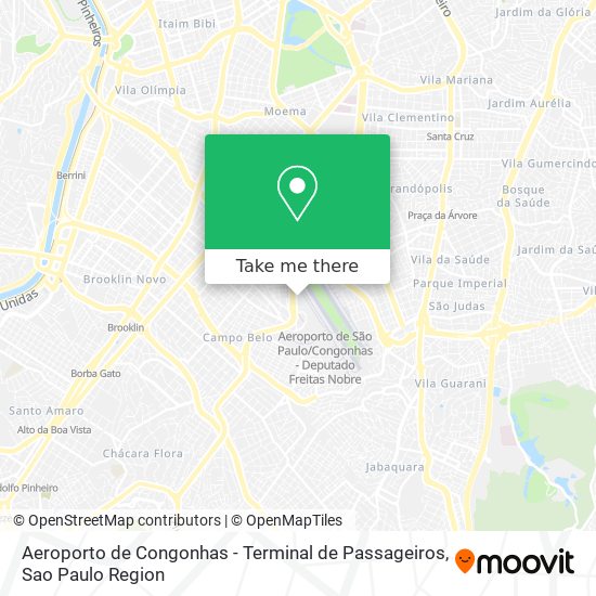 Aeroporto de Congonhas - Terminal de Passageiros map