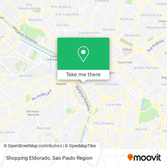 Mapa Shopping Eldorado