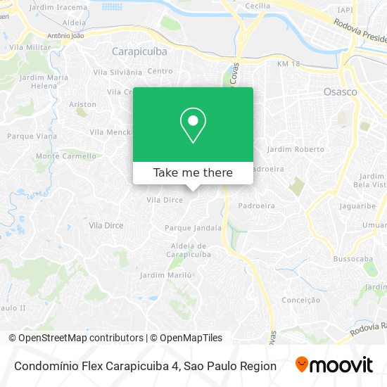 Condomínio Flex Carapicuiba 4 map