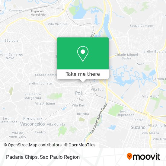 Padaria Chips map