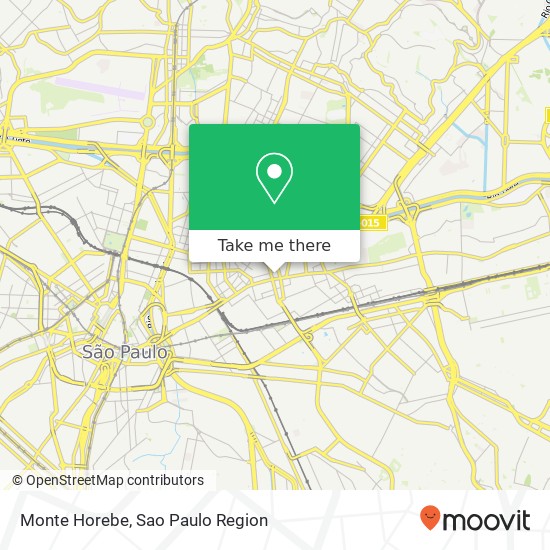 Monte Horebe map