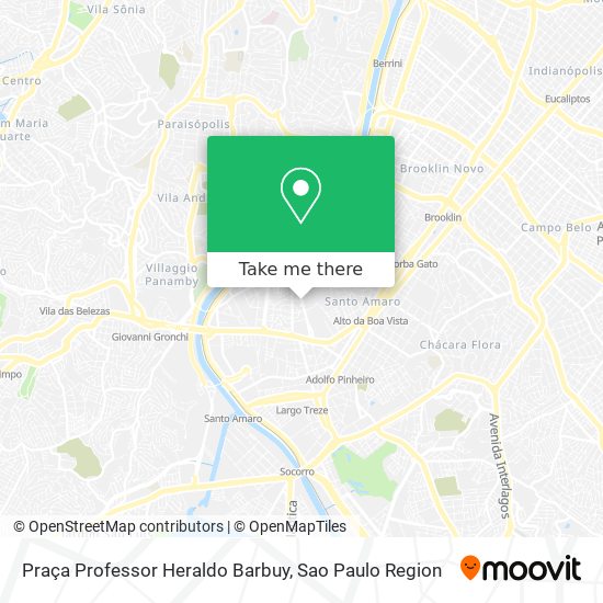 Praça Professor Heraldo Barbuy map