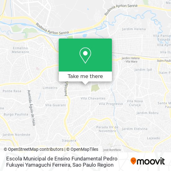 Escola Municipal de Ensino Fundamental Pedro Fukuyei Yamaguchi Ferreira map