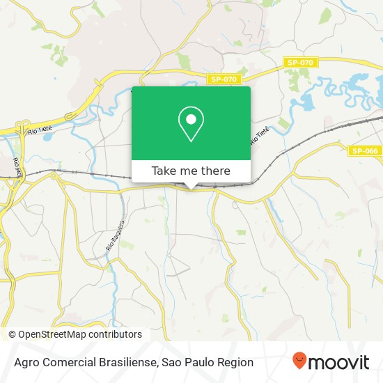 Agro Comercial Brasiliense map