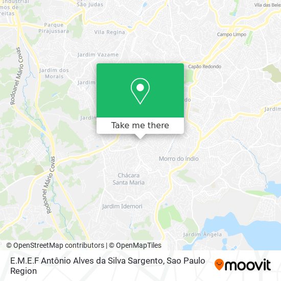 E.M.E.F Antônio Alves da Silva Sargento map