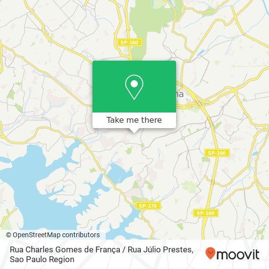 Rua Charles Gomes de França / Rua Júlio Prestes map