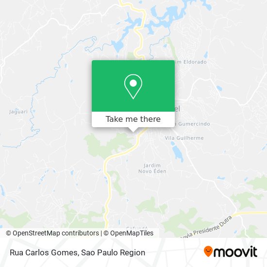 Mapa Rua Carlos Gomes