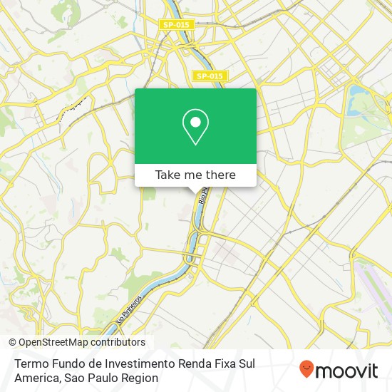 Termo Fundo de Investimento Renda Fixa Sul America map