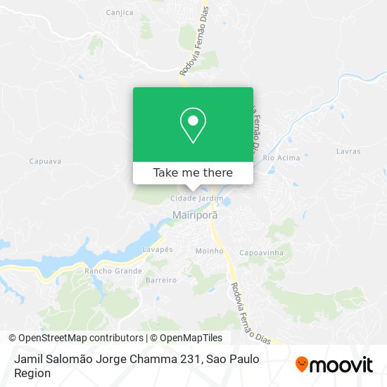 Jamil Salomão Jorge Chamma 231 map
