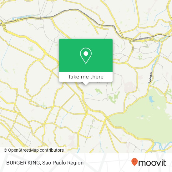 BURGER KING map