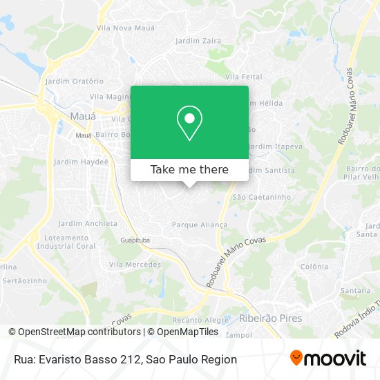Rua: Evaristo Basso 212 map