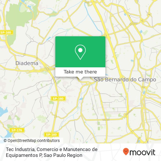 Tec Industria, Comercio e Manutencao de Equipamentos P map