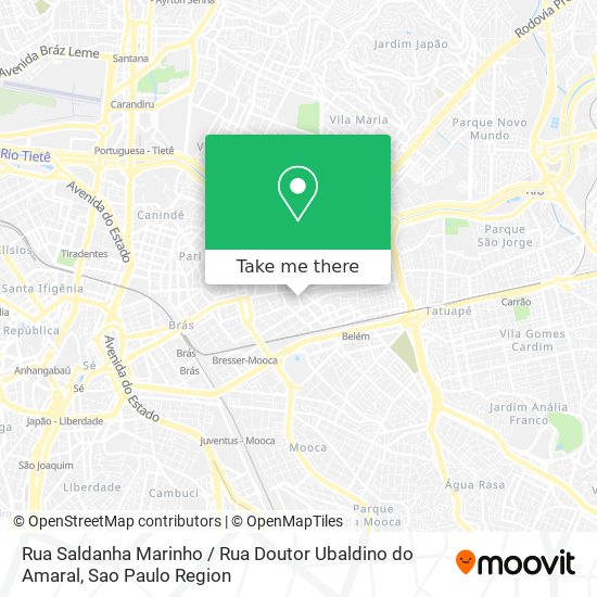 Rua Saldanha Marinho / Rua Doutor Ubaldino do Amaral map