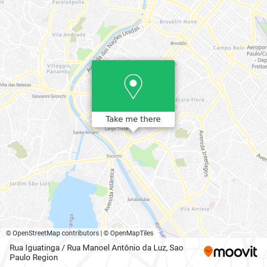 Rua Iguatinga / Rua Manoel Antônio da Luz map