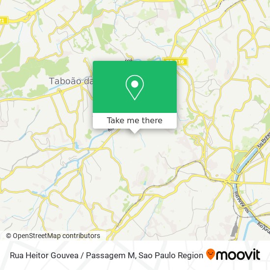 Rua Heitor Gouvea / Passagem M map