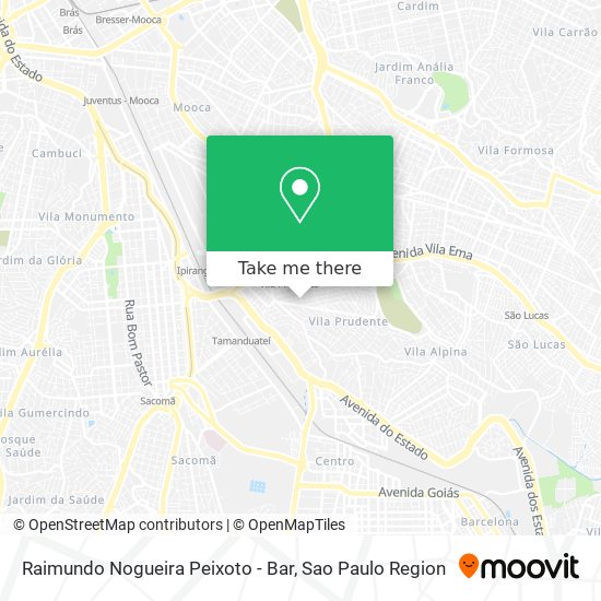 Raimundo Nogueira Peixoto - Bar map