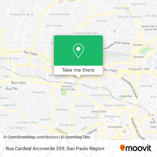Rua Cardeal Arcoverde 359 map