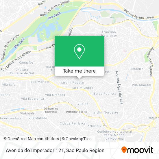 Avenida do Imperador 121 map