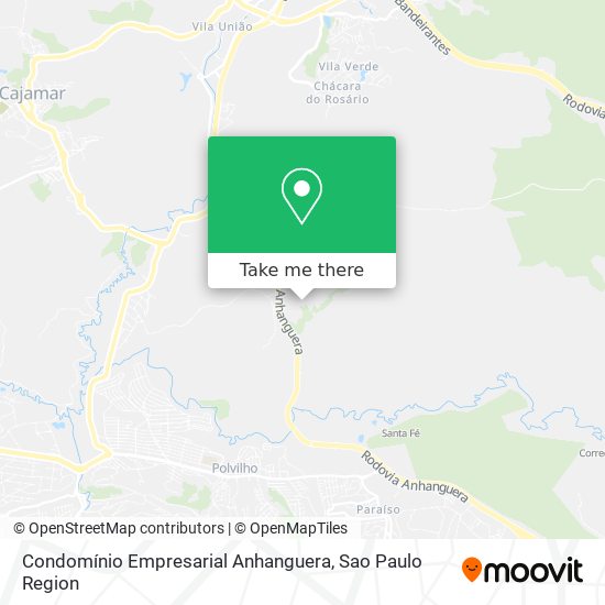 Condomínio Empresarial Anhanguera map