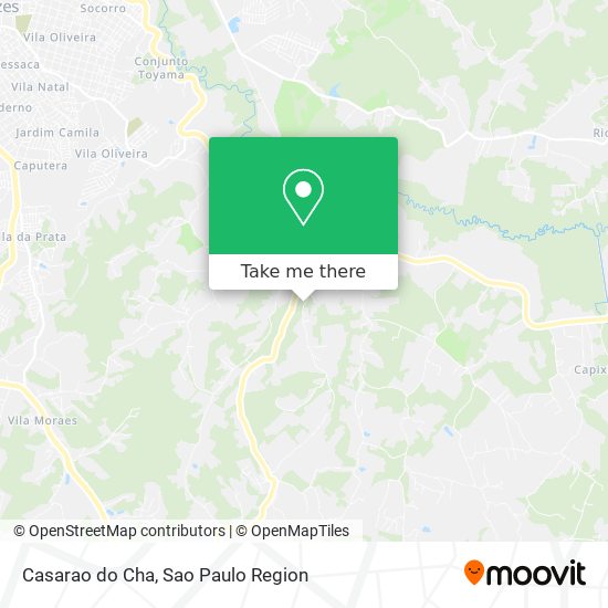 Casarao do Cha map