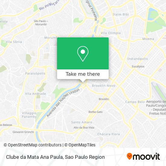 Mapa Clube da Mata Ana Paula