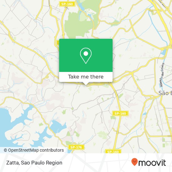 Mapa Zatta