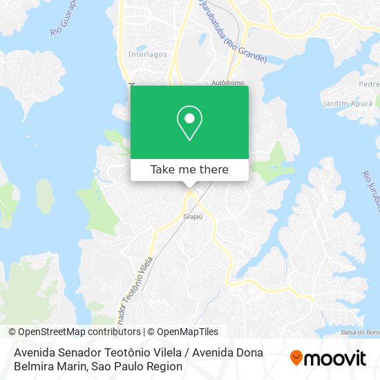 Avenida Senador Teotônio Vilela / Avenida Dona Belmira Marin map