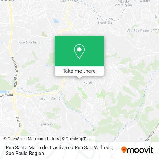 Rua Santa Maria de Trastivere / Rua São Valfredo map