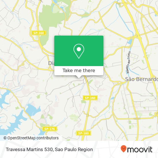 Travessa Martins 530 map