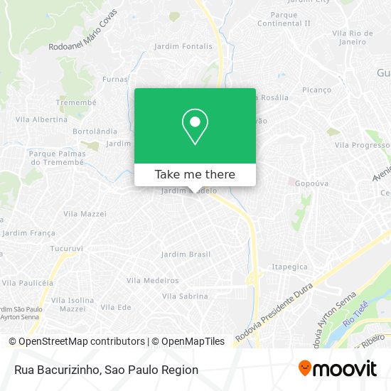 Rua Bacurizinho map